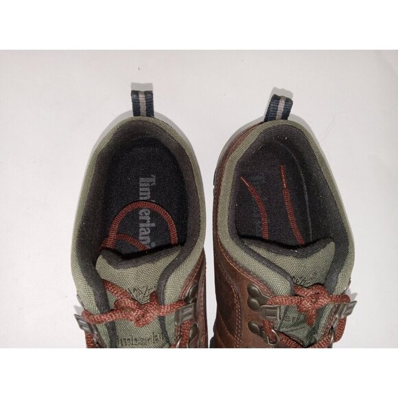 Timberland Brown Leather Trail Boot Women's Hiking Boot Shoe size 9M 5626 - Picture 7 of 12